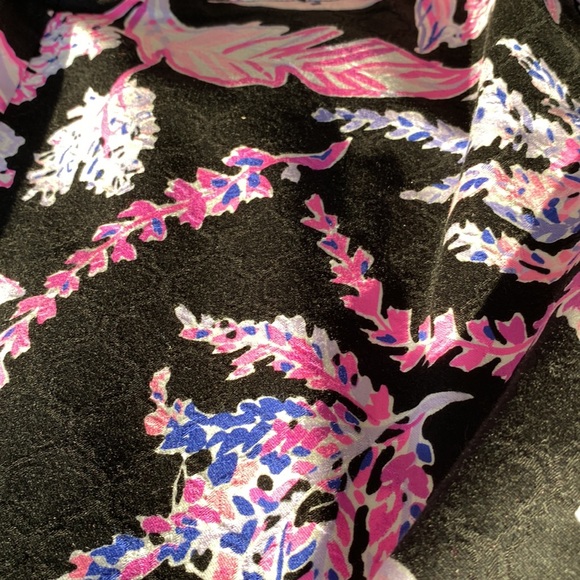 Lilly Pulitzer Kelly Ankle pant in Wild within print in Onyx in 16 NWT - Picture 5 of 9